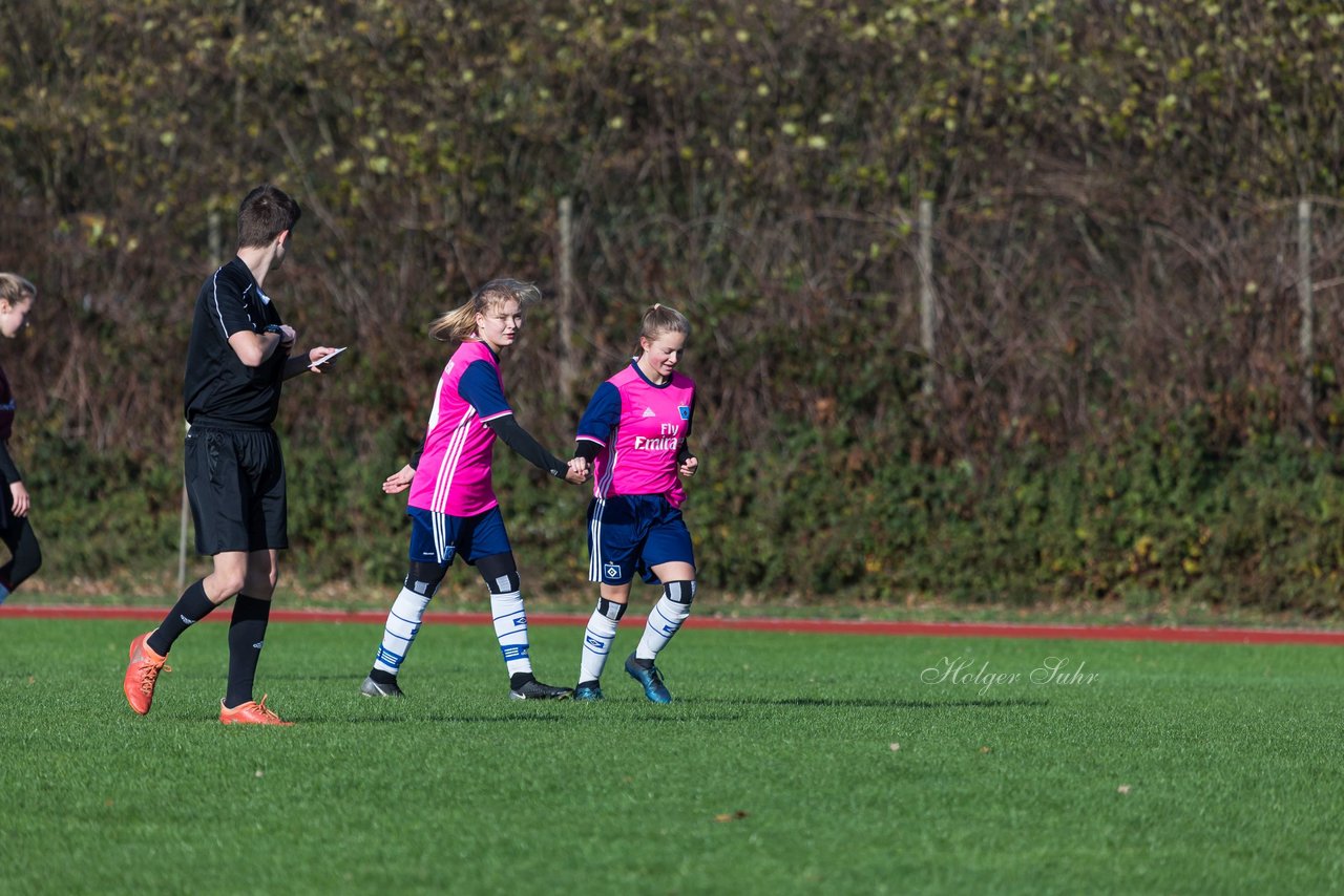 Bild 260 - B-Juniorinnen Halstenbek-Rellingen - Hamburger SV 2 : Ergebnis: 3:8